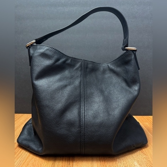 Kooba Handbags - Vintage Black Kooba Soft Pebbled Leather Hobo Bag